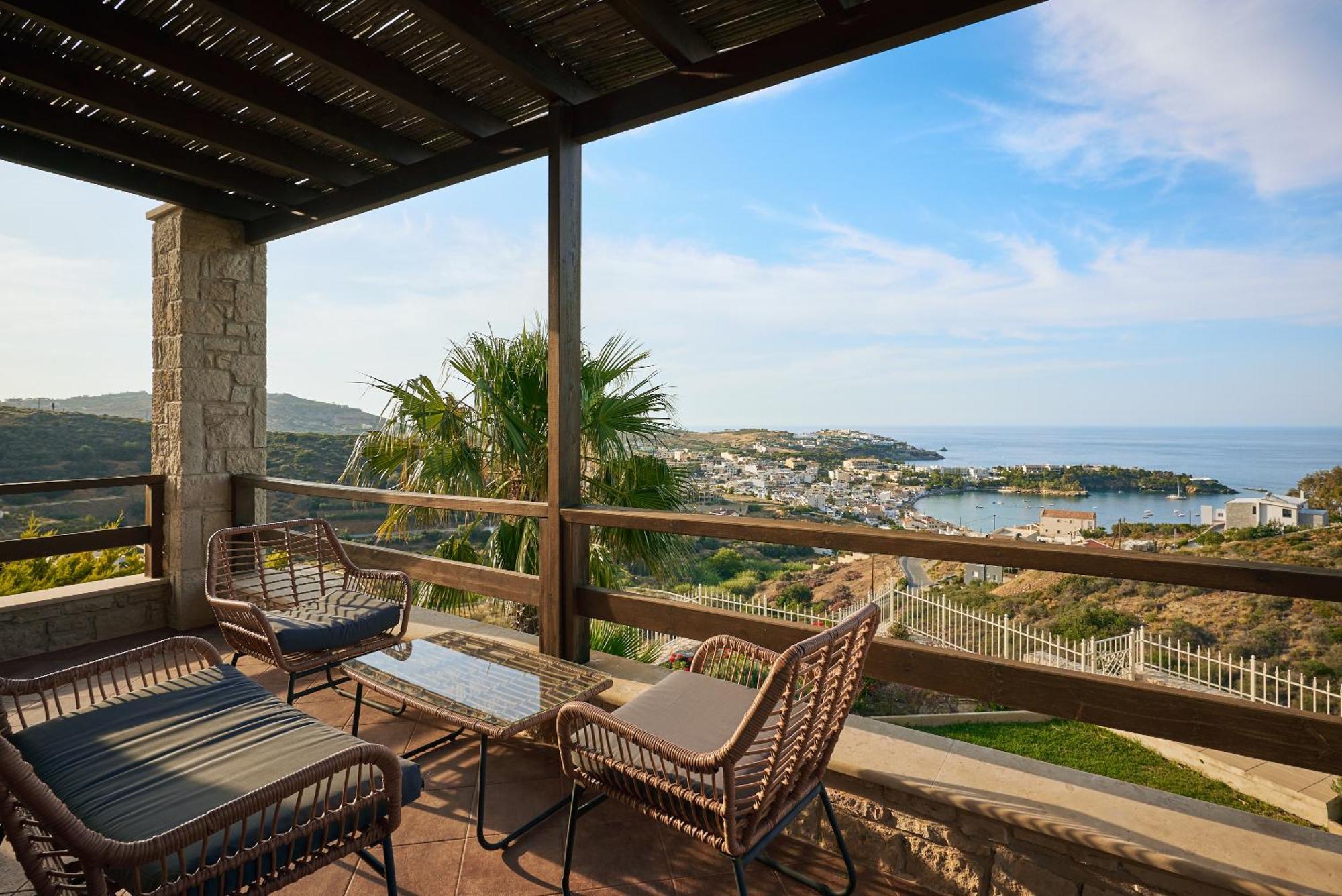 Villa Paradissi In Crete 阿齐亚·佩拉加 外观 照片