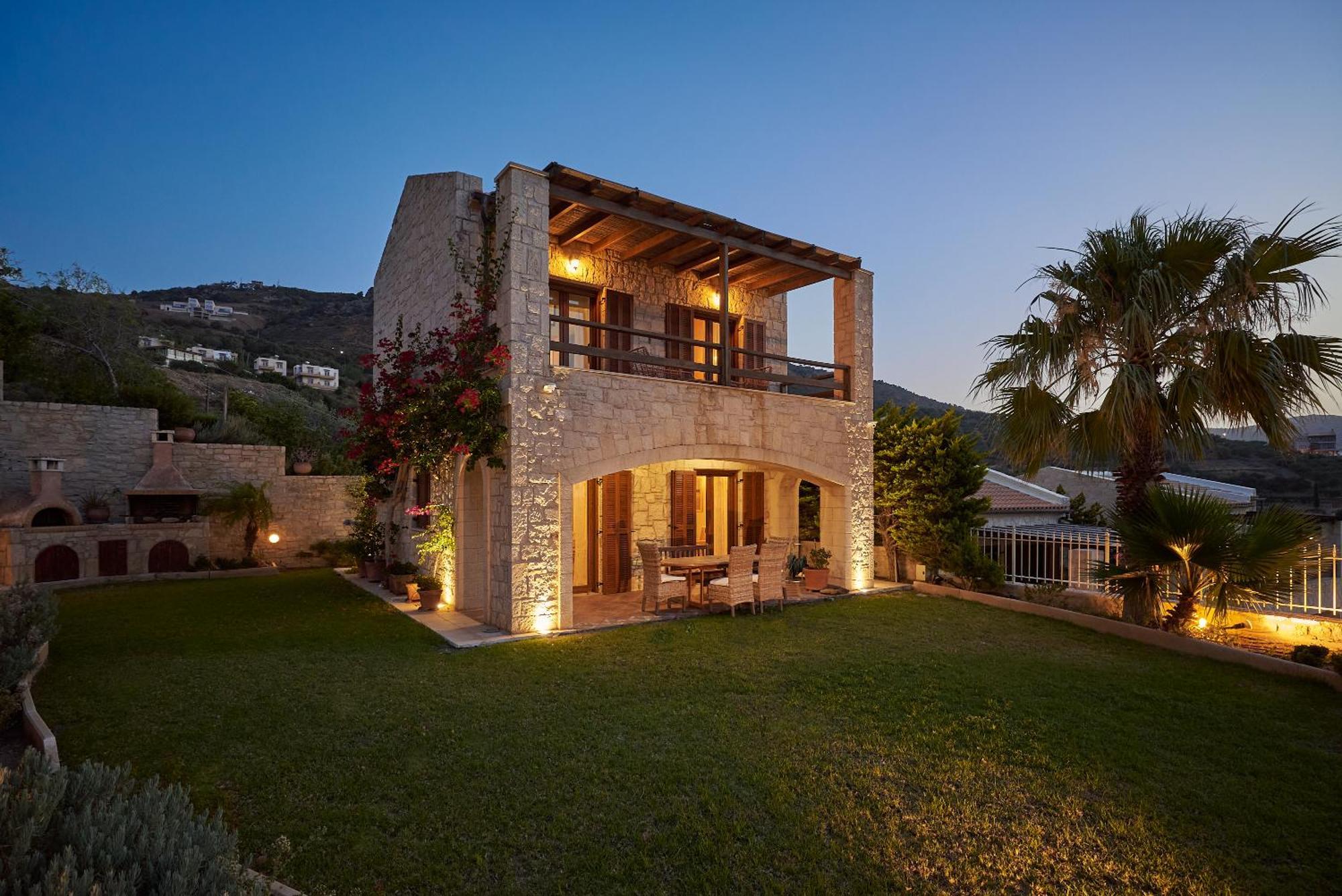 Villa Paradissi In Crete 阿齐亚·佩拉加 外观 照片