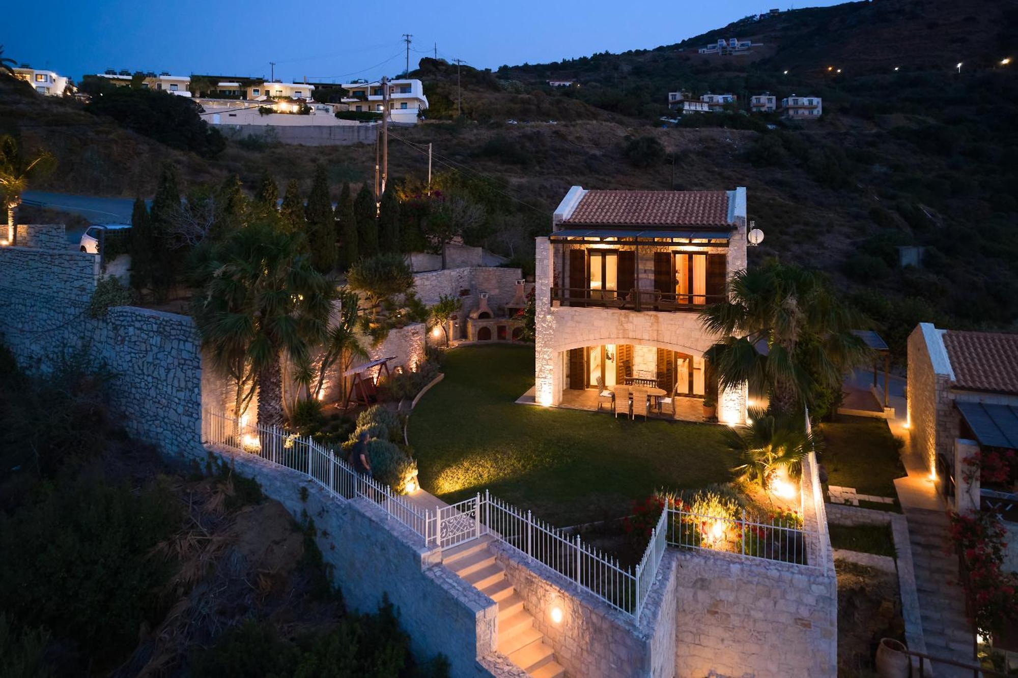 Villa Paradissi In Crete 阿齐亚·佩拉加 外观 照片